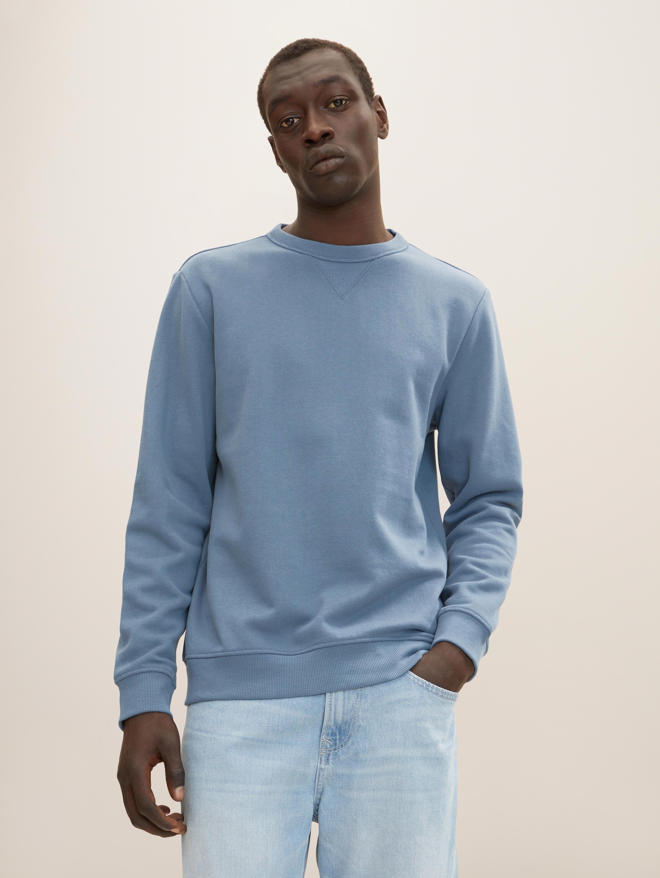 

Свитшот мужской TOM TAILOR 1032916 синий 2XL, 1032916