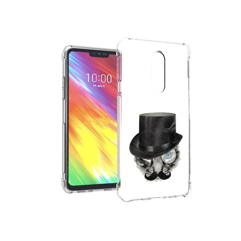 

Чехол MyPads Tocco для LG G7 интелегентный кот (PT124618.72.378), Прозрачный, Tocco