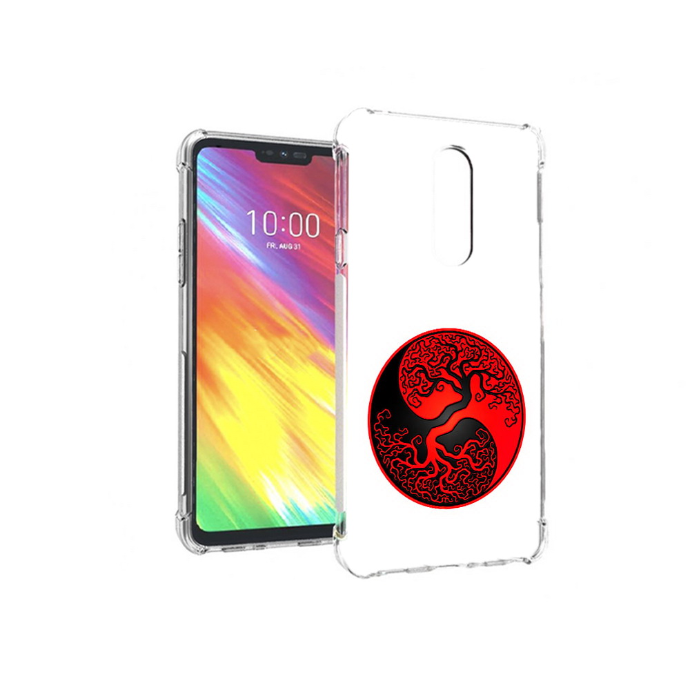 

Чехол MyPads Tocco для LG G7 инь янь дерево (PT124618.72.379), Прозрачный, Tocco