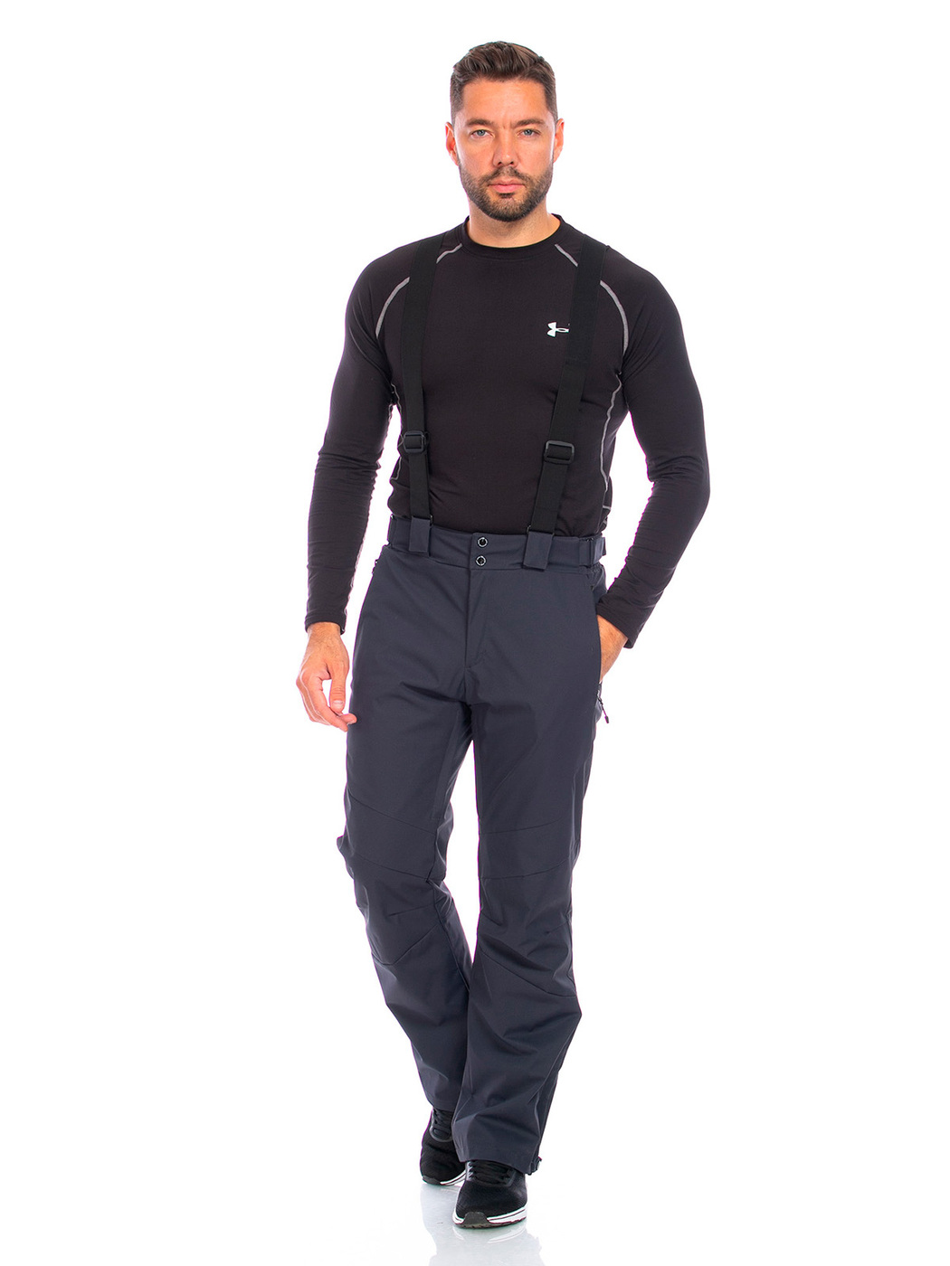 Спортивные брюки мужские LAFOR 767014 серые 3XL