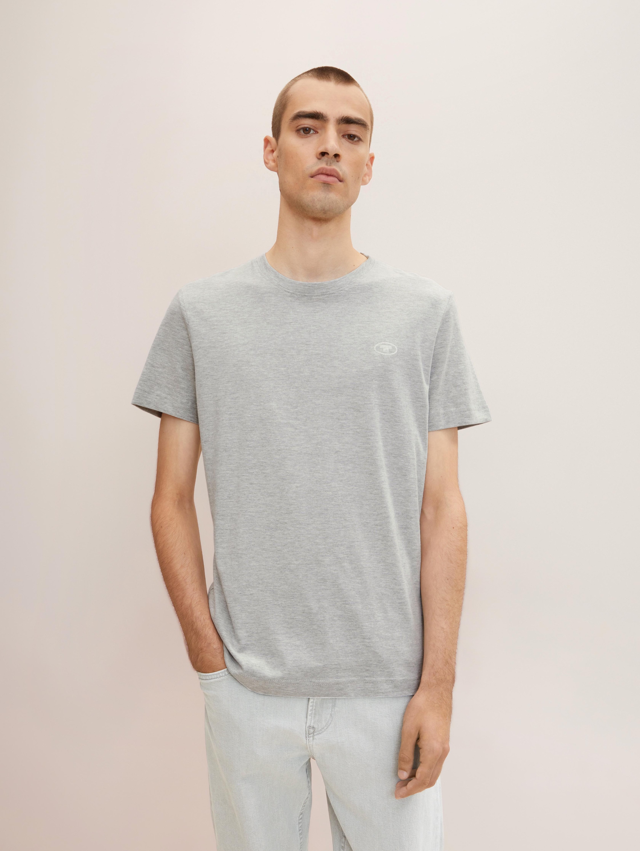 

Футболка мужская TOM TAILOR 1032901 серая 2XL, 1032901