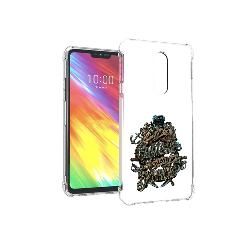 

Чехол MyPads Tocco для LG G7 капитан пиратов (PT124618.72.385), Прозрачный, Tocco