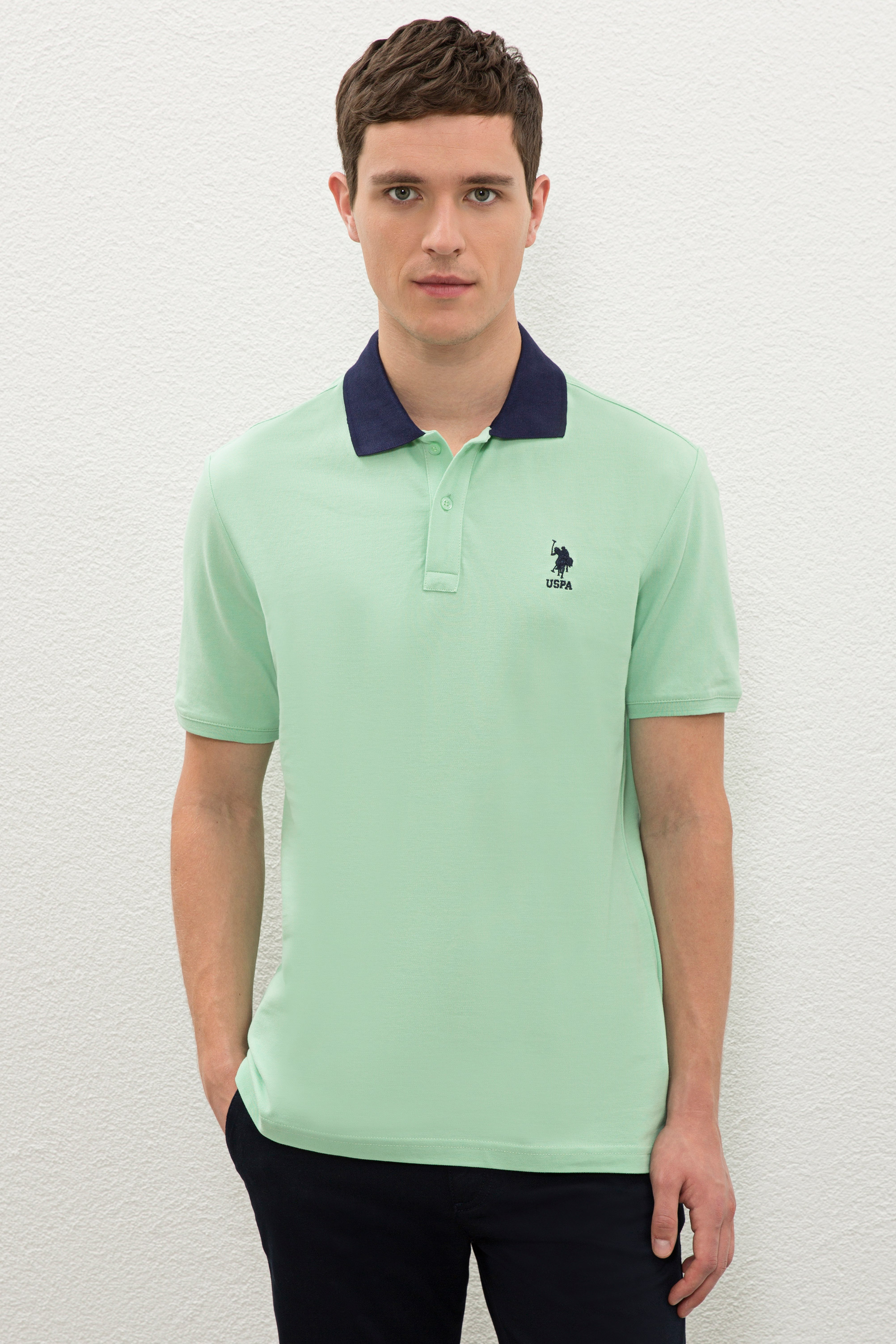 фото Футболка мужская u.s. polo assn. g081sz0110metziy021-e зеленая 2xl