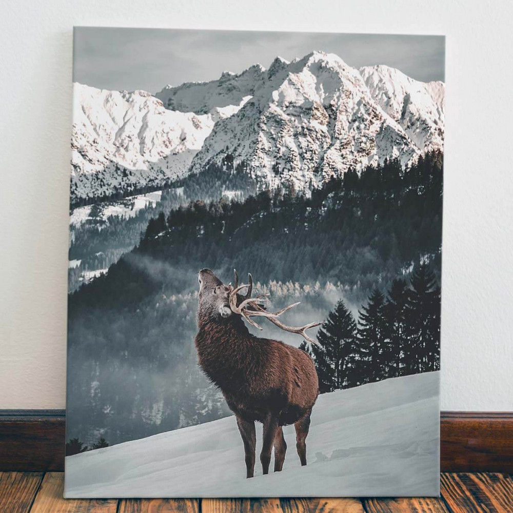 

Картина Red Panda Зименее Утро40x60