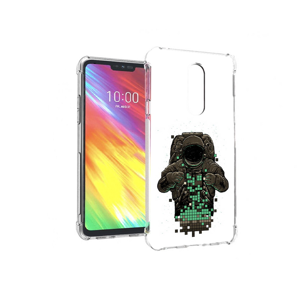 

Чехол MyPads Tocco для LG G7 космонавт с пикселями (PT124618.72.394), Прозрачный, Tocco