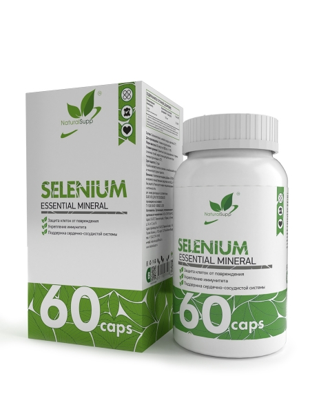 Купить Селен NATURALSUPP Selenium 100 мкг капсулы 60 шт.