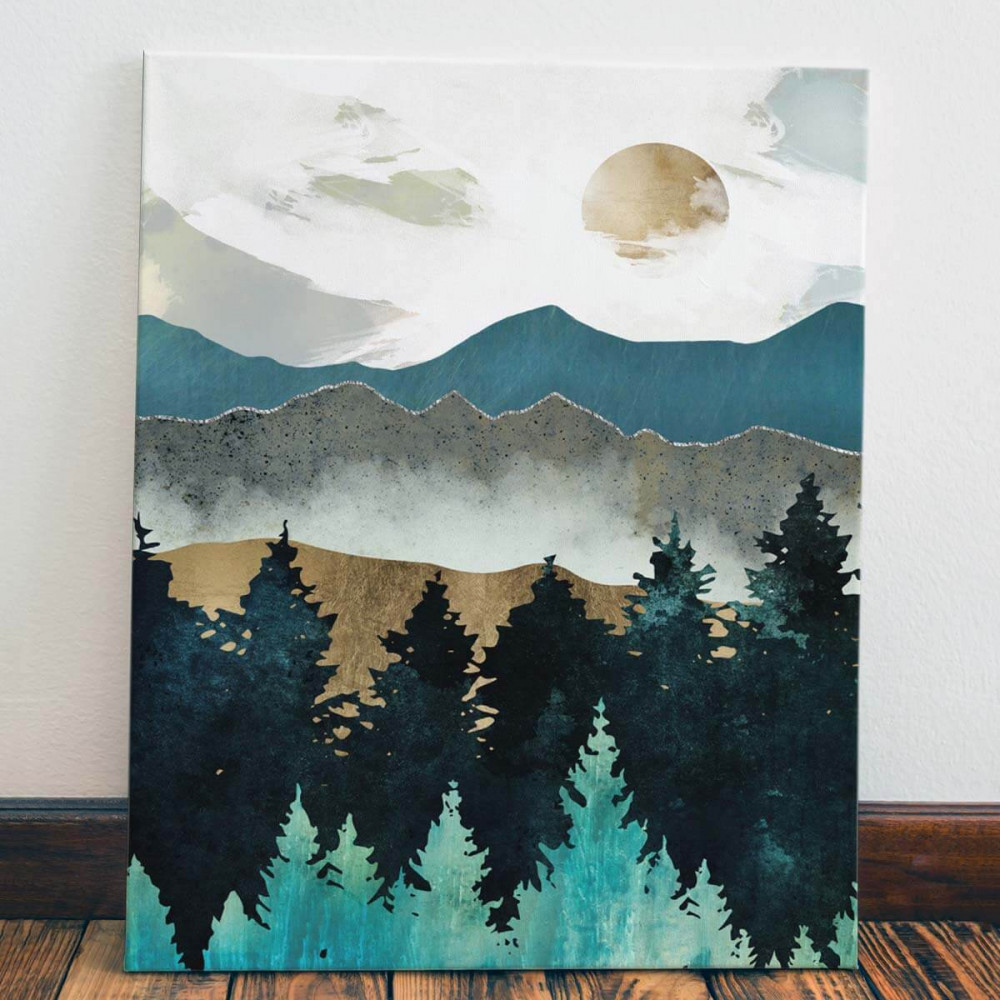 

Картина Red Panda Лесная Абстракция40x60