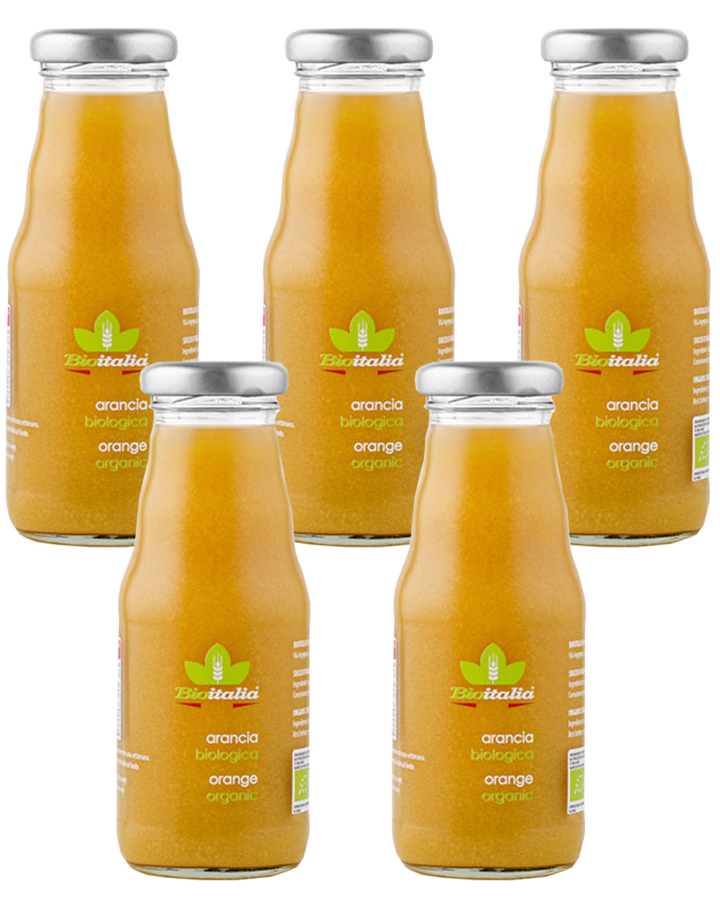 Апельсиновый сок Bioitalia 200 мл - 5 шт.