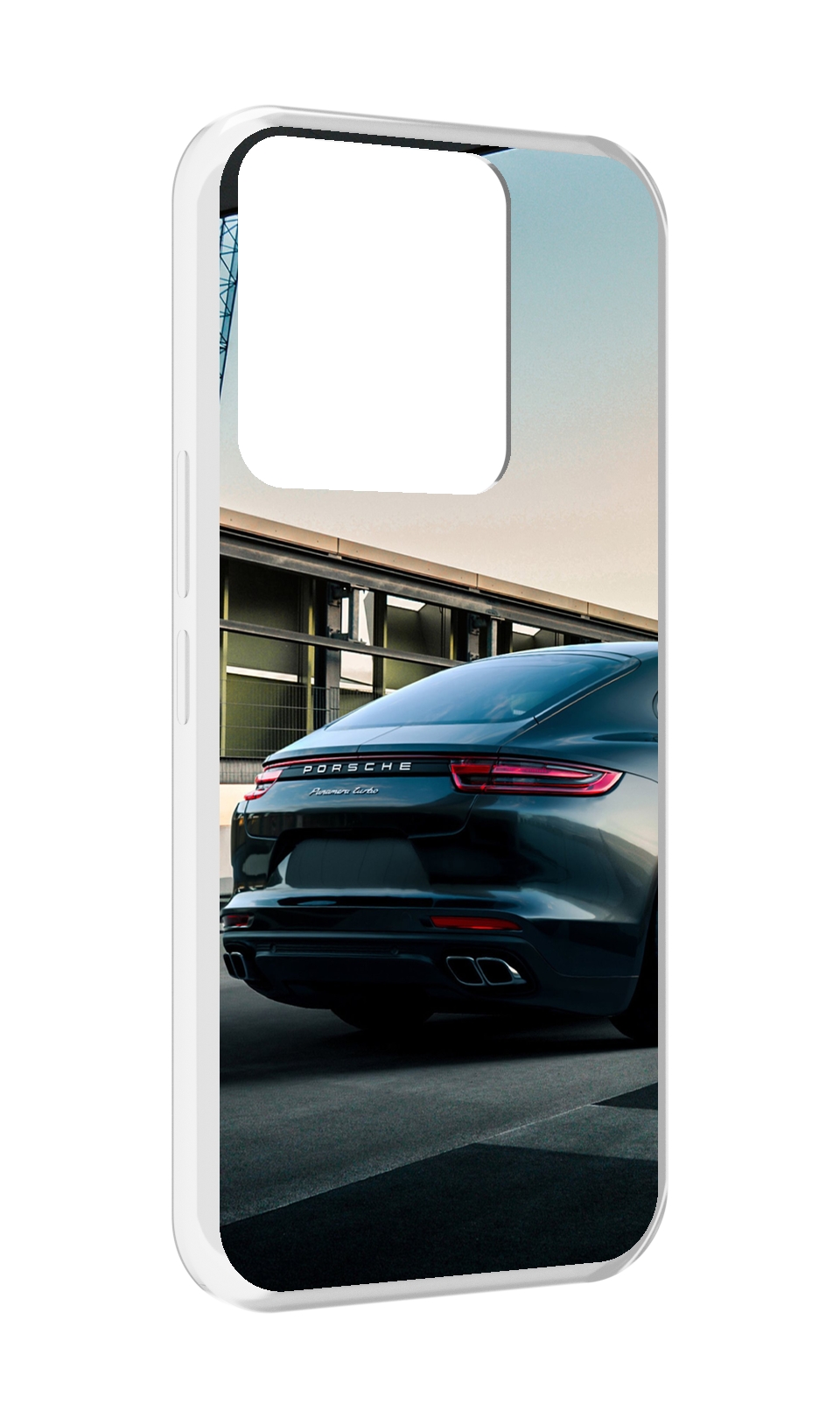 

Чехол MyPads porsche 4 для Tecno Spark Go 2022 / Tecno Spark 8C, Прозрачный, Tocco