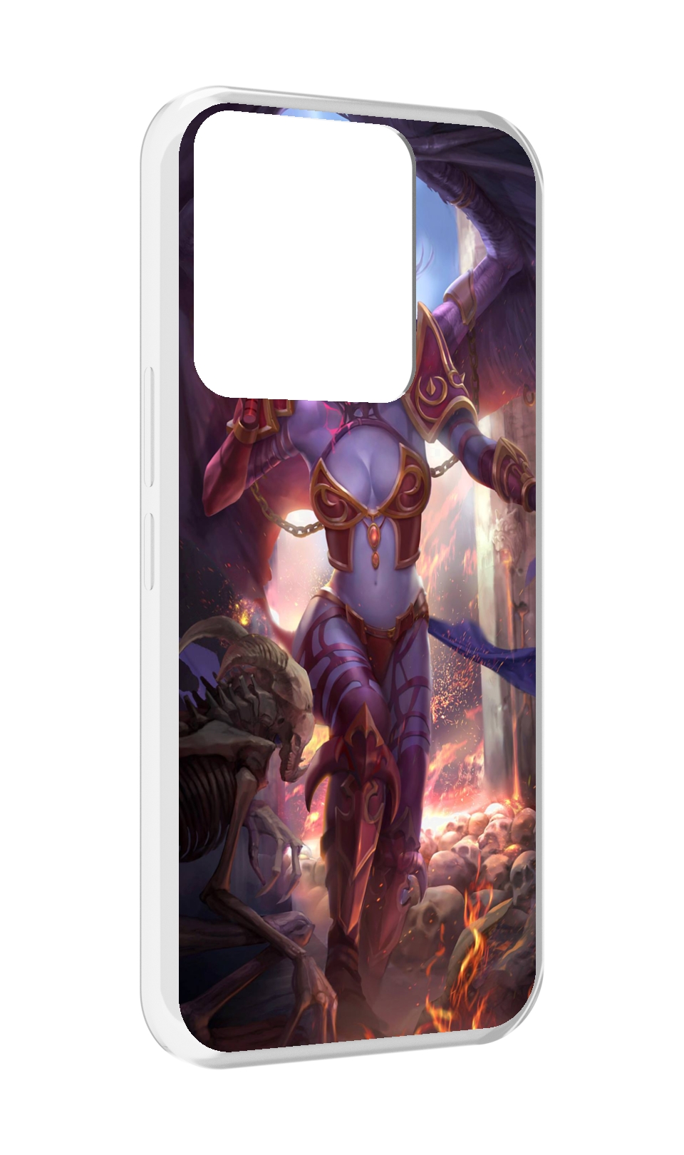 

Чехол MyPads queen of pain dota 2 для Tecno Spark Go 2022 / Tecno Spark 8C, Прозрачный, Tocco