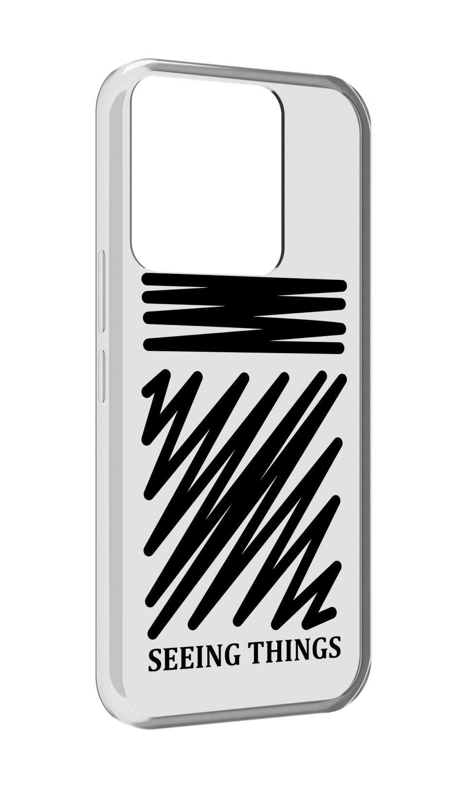 

Чехол MyPads seeing-things для Tecno Spark Go 2022 / Tecno Spark 8C, Прозрачный, Tocco