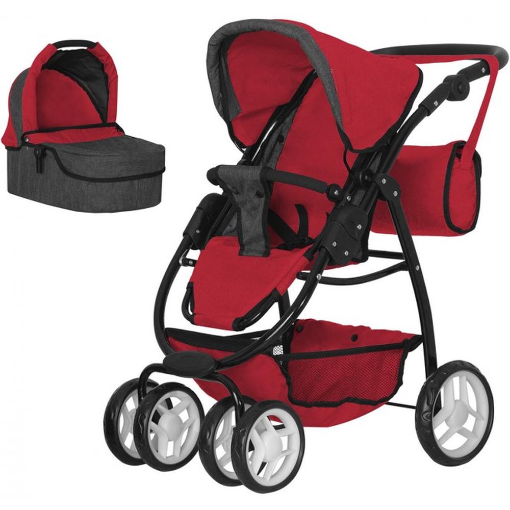 

Коляска для кукол Carrello Avanti 2 в 1 Red