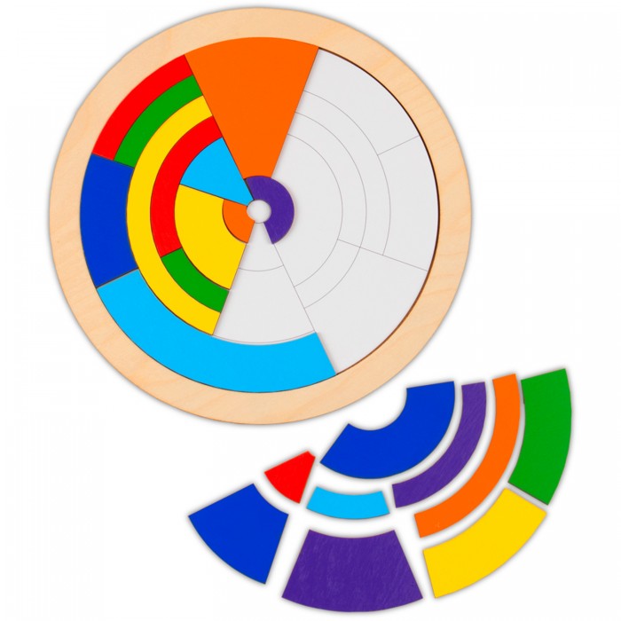 фото Головоломка raduga kids нейрокруг, деревянная рk1178