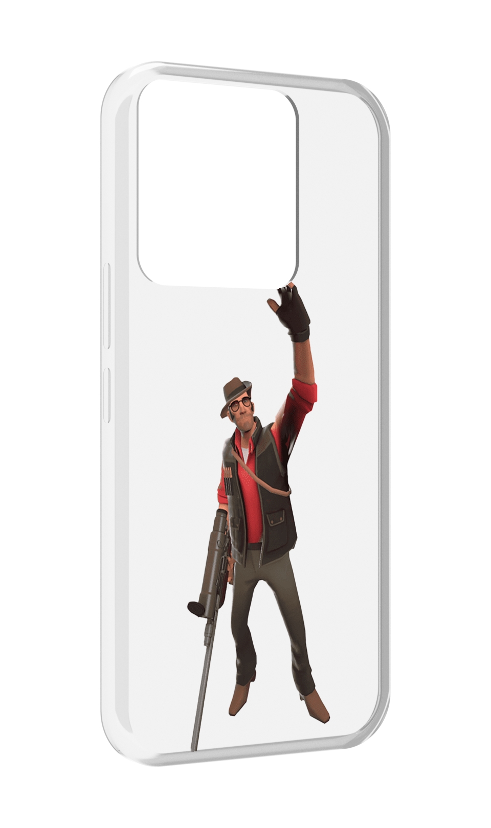 

Чехол MyPads team-fortress-2 для Tecno Spark Go 2022 / Tecno Spark 8C, Прозрачный, Tocco