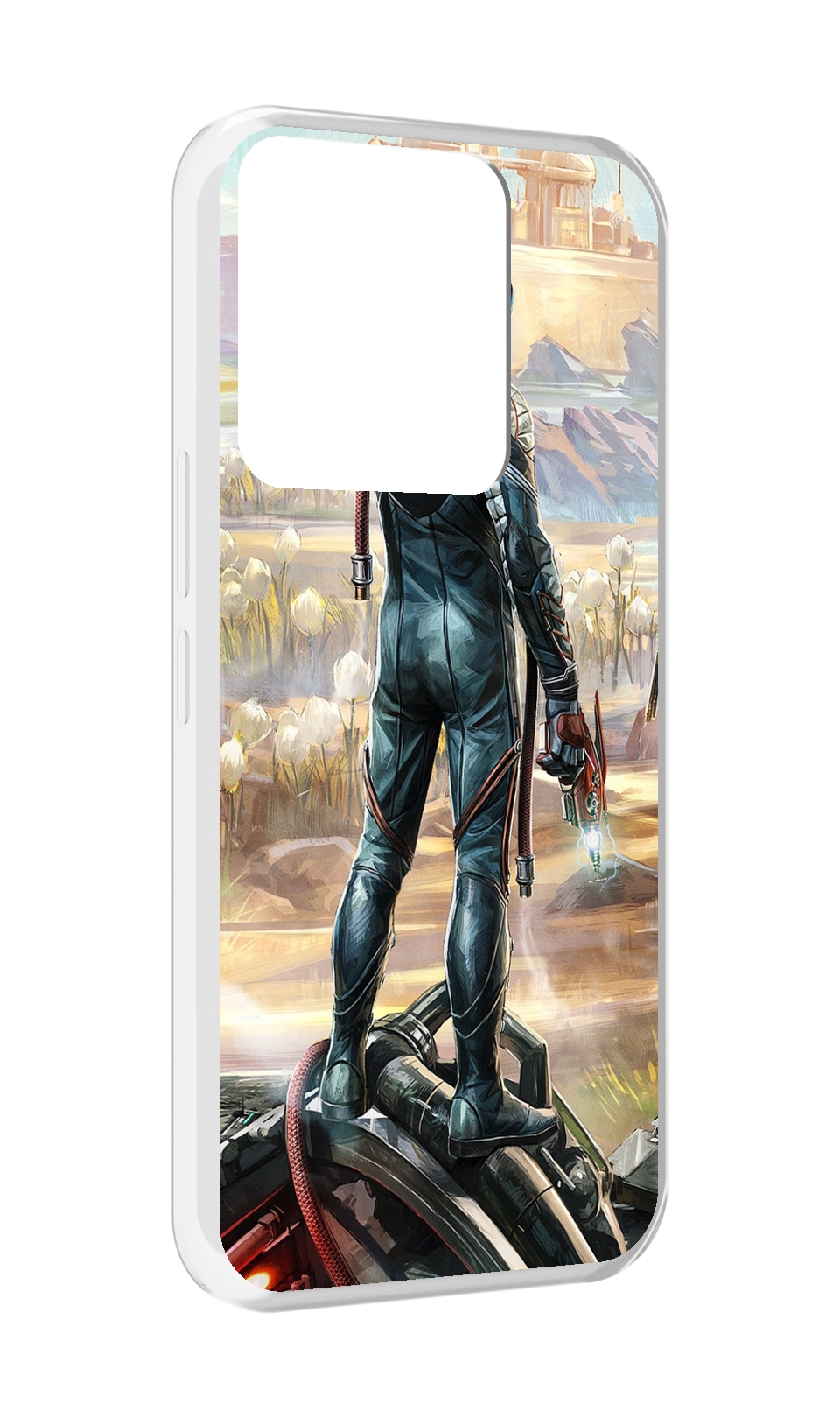 

Чехол MyPads the-outer-worlds для Tecno Spark Go 2022 / Tecno Spark 8C, Прозрачный, Tocco
