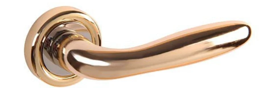 

Ручка дверная HANDLE DESIGN ARON R22375 GP/CP золото