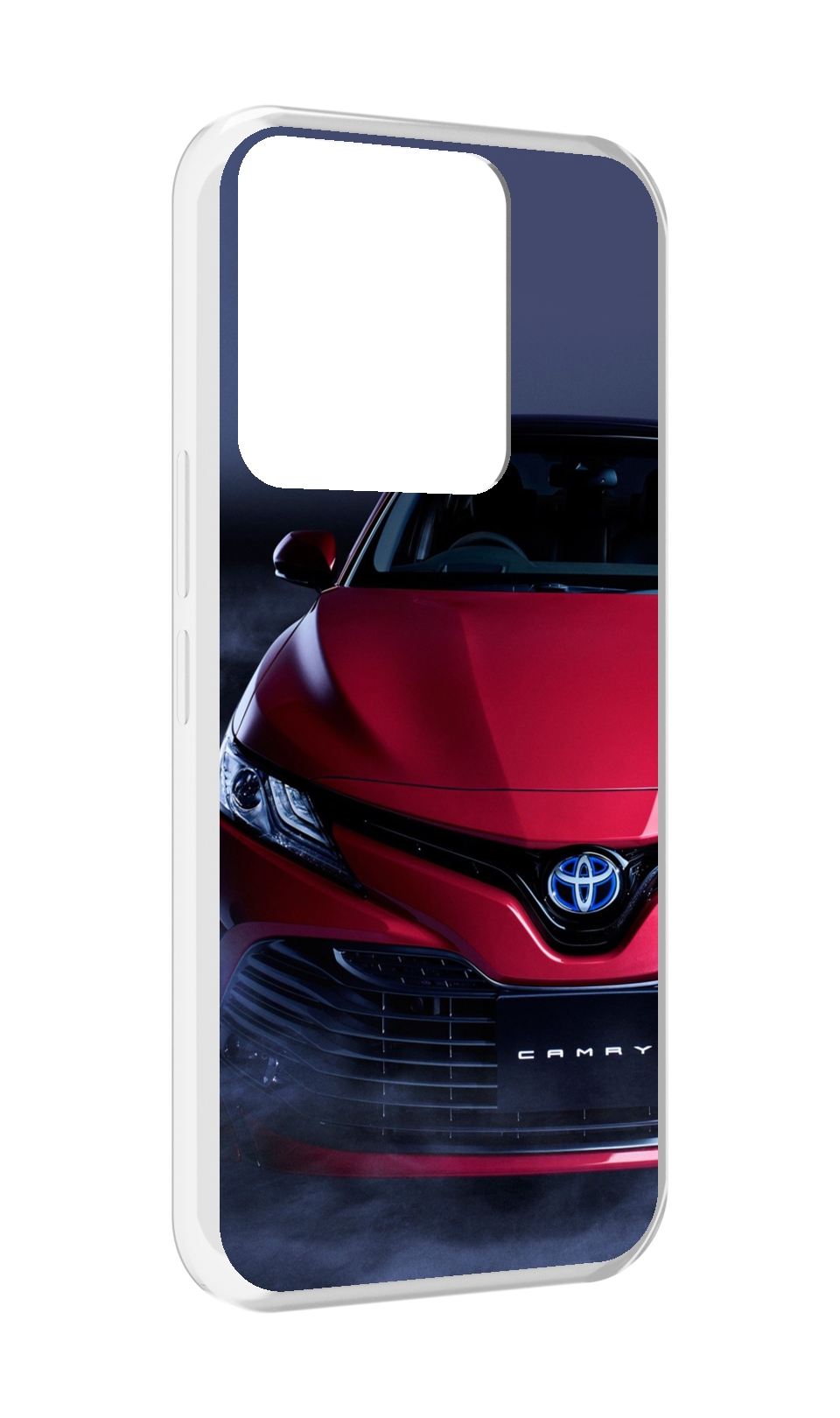 

Чехол MyPads toyota 1 для Tecno Spark Go 2022 / Tecno Spark 8C, Прозрачный, Tocco