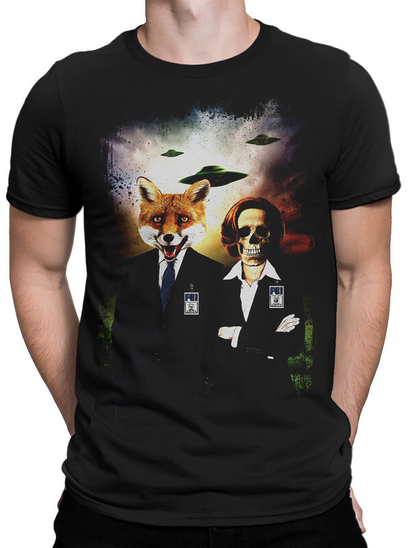 

Футболка мужская Dream Shirts Секретные Материалы черная M, Секретные Материалы