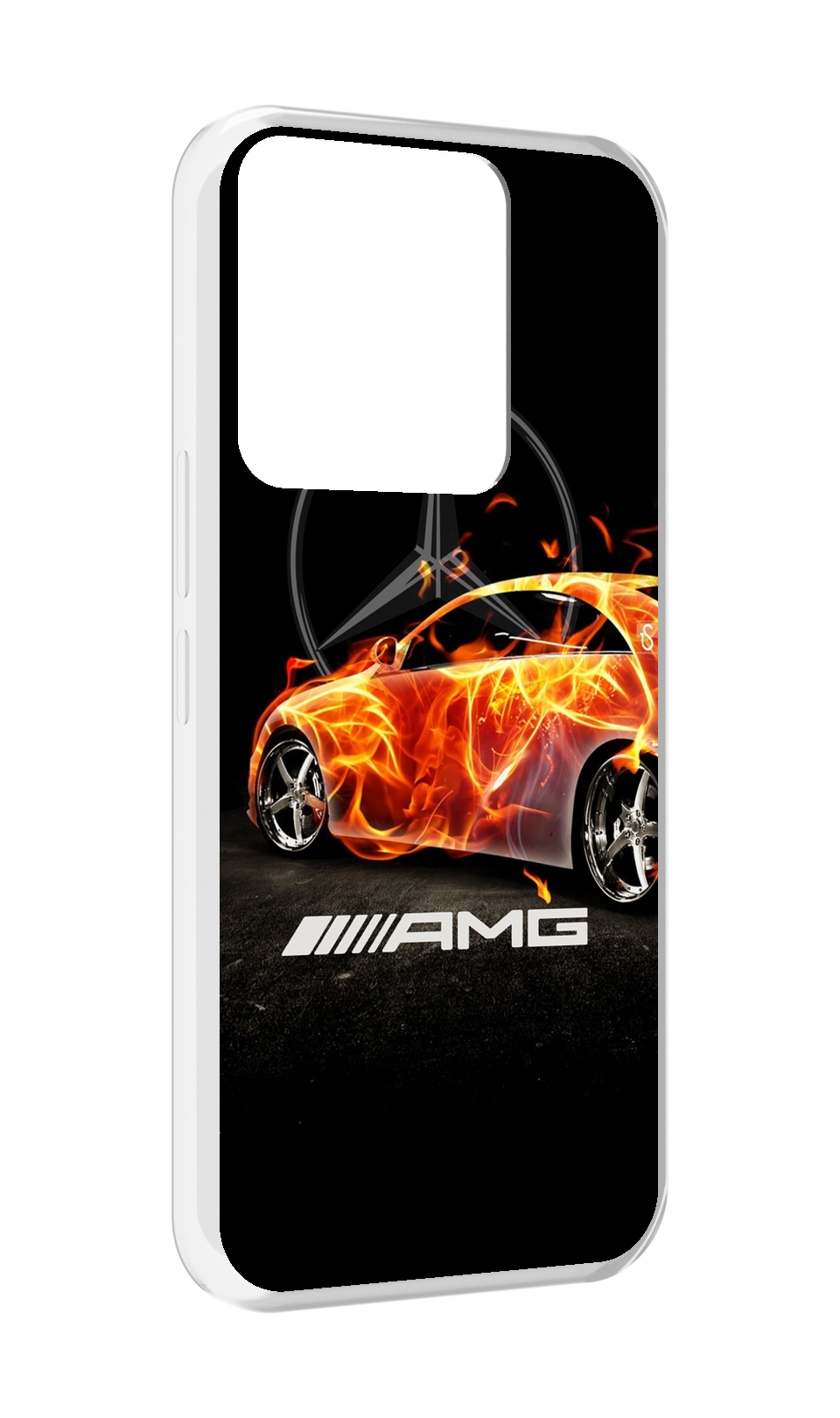 

Чехол MyPads АМГ мужской для Tecno Spark Go 2022 / Tecno Spark 8C, Прозрачный, Tocco