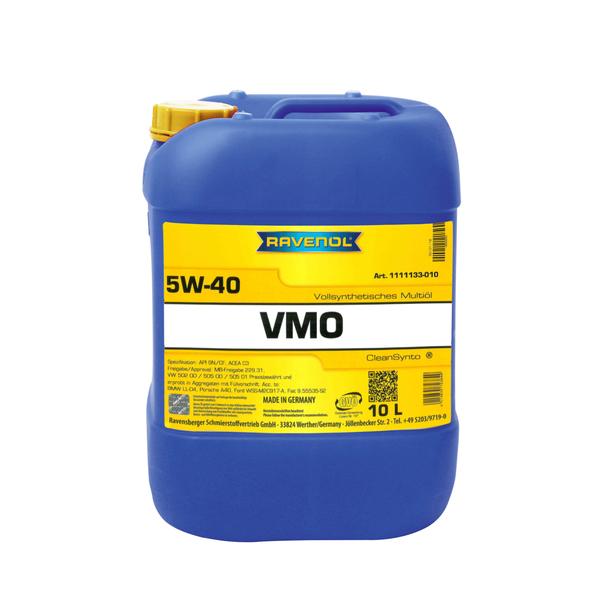 фото Моторное масло ravenol vmo 5w40 10 л