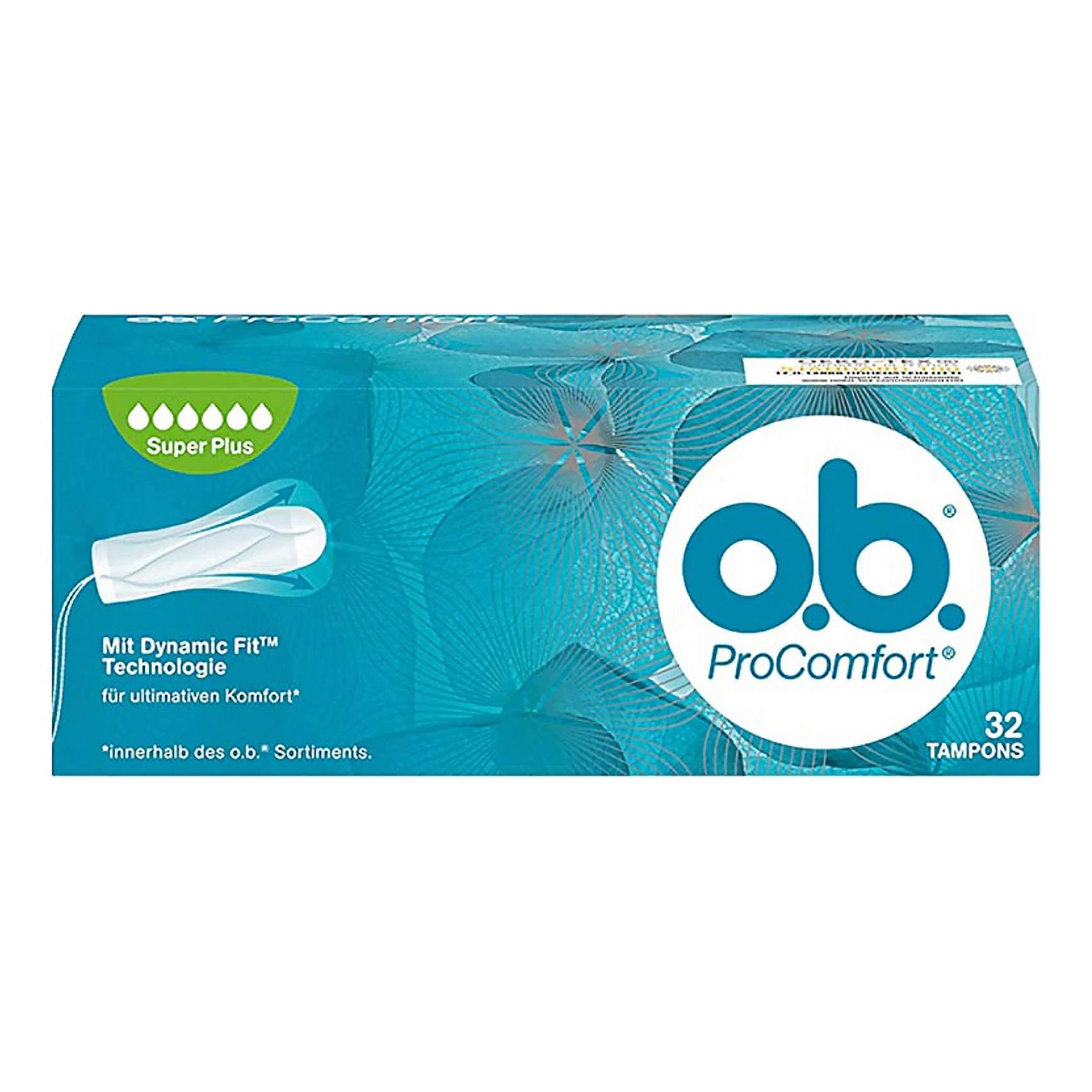 Тампоны O.b. ProComfort super plus 32 шт