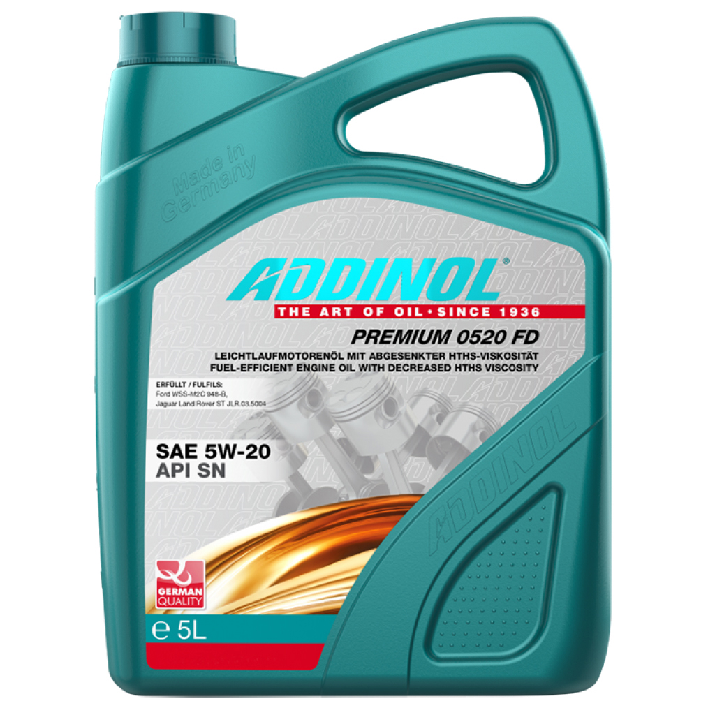 Моторное масло Addinol Premium 5W20 5 л