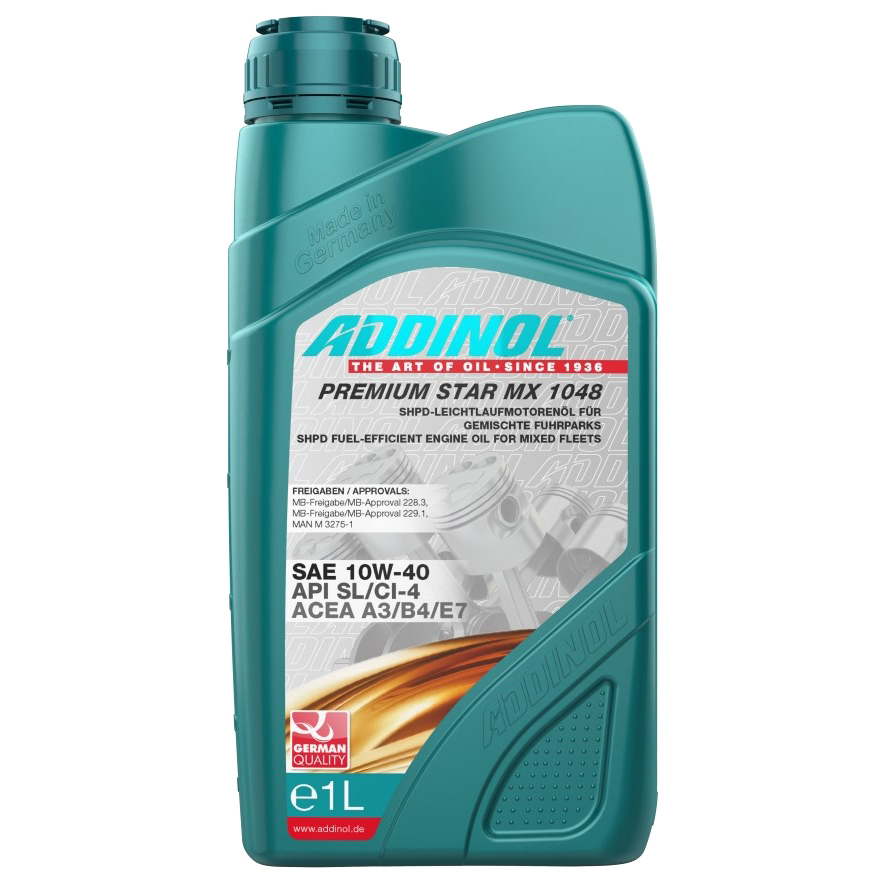 Моторное масло Addinol Premium Star MX 10W40 1 л