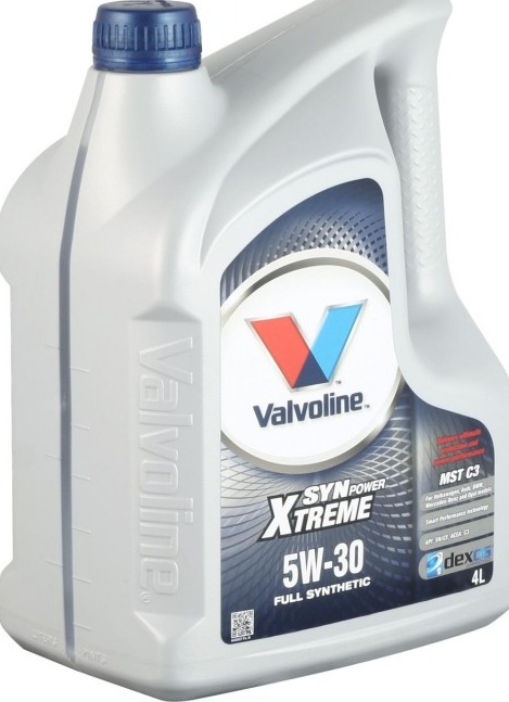 фото Моторное масло valvoline synpower xtreme mst c3 5w30 4 л