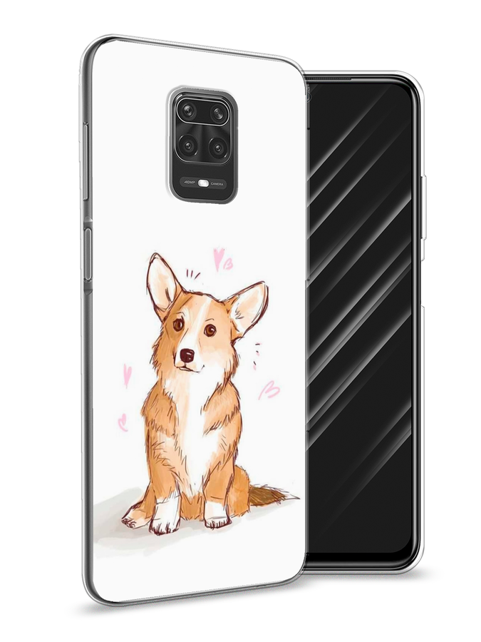 

Чехол Awog на Xiaomi Redmi Note 9S "Корги любовь", Разноцветный, 37950-1
