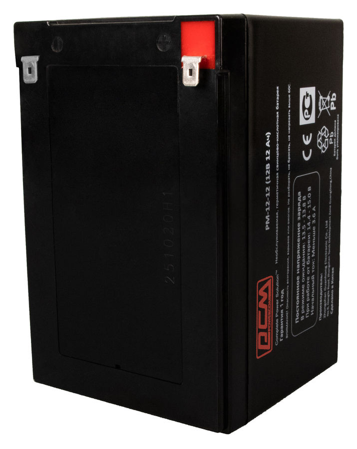 Аккумуляторная батарея для ИБП PowerCom PM-12-12 12В,  12Ач