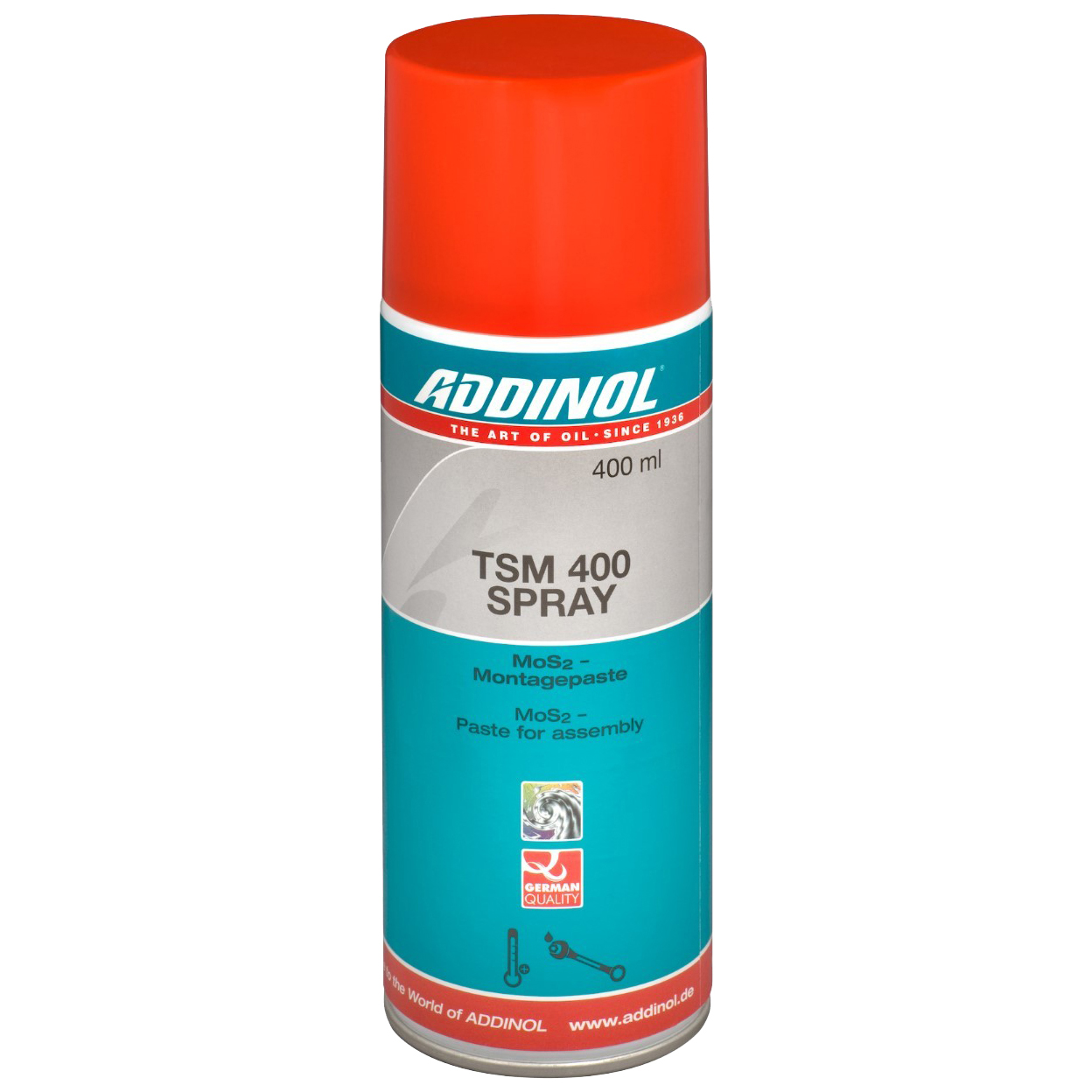 фото Пластичная смазка и паста addinol tsm 400 spray 0 5 л. 4014766602961