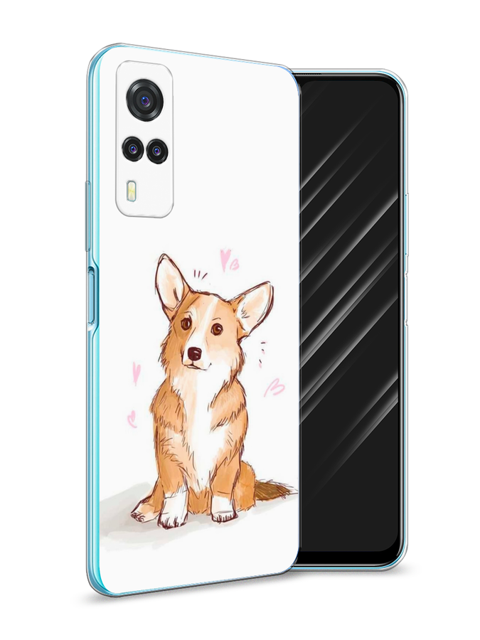 

Чехол Awog на Vivo Y31 "Корги любовь", Разноцветный, 263750-1