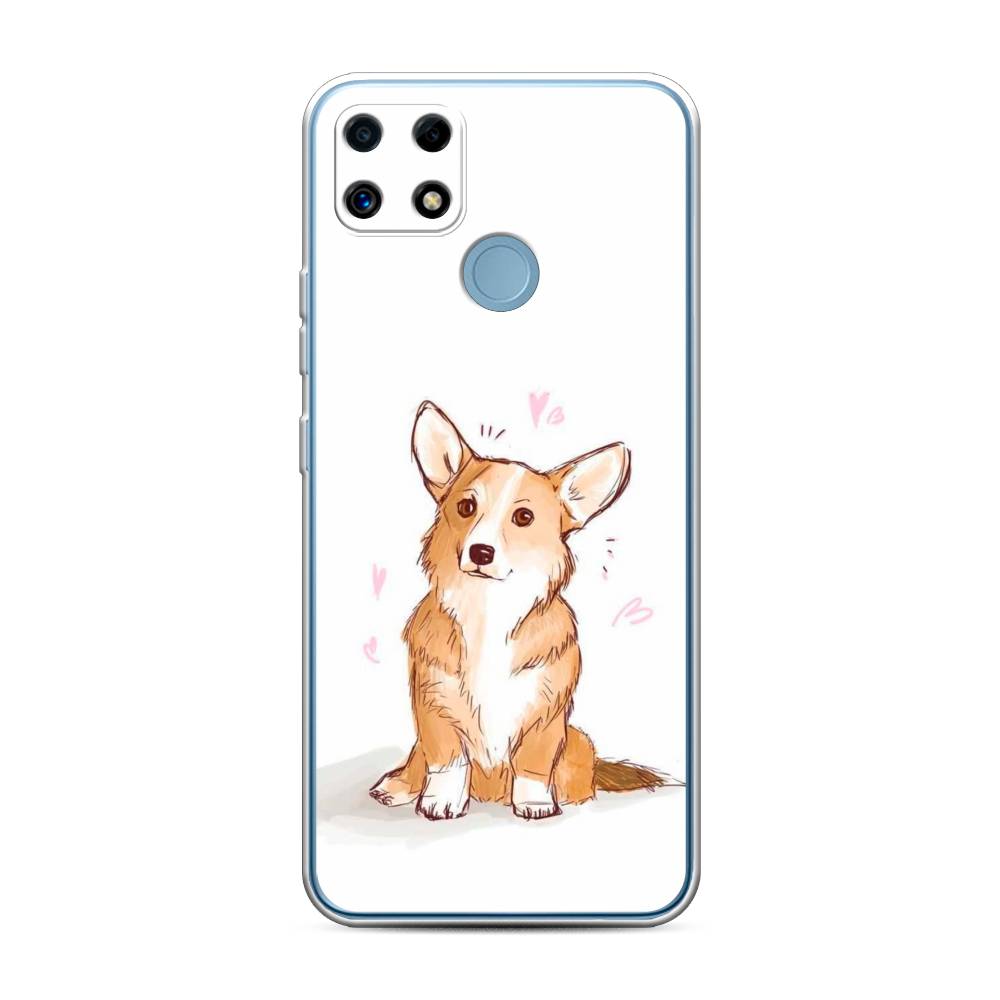 

Чехол Awog на Realme C25 "Корги любовь", Разноцветный, 256950-1