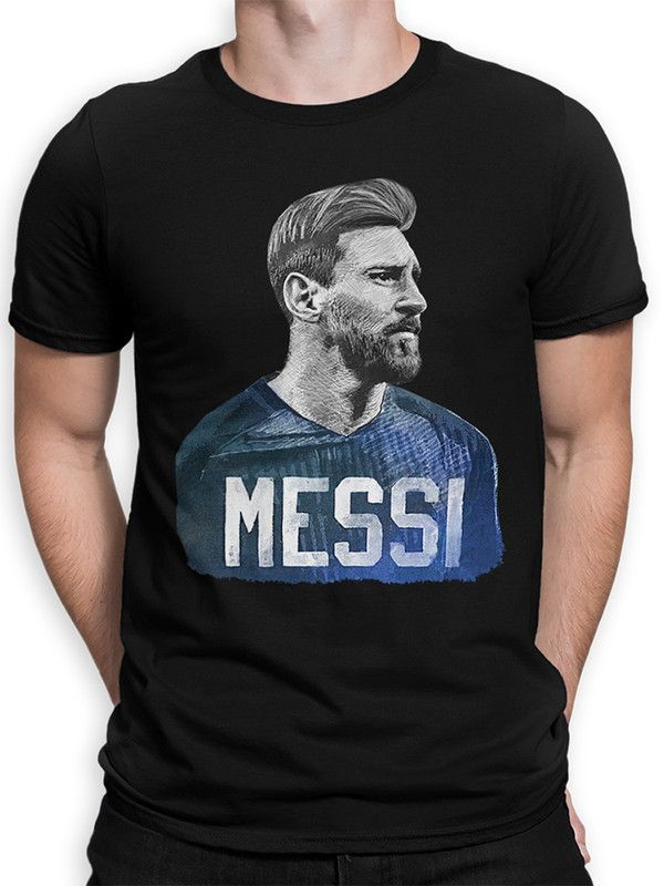 

Футболка мужская DreamShirts Studio Футболист Лионель Месси FOT-20923-2 черная XS, Черный, Футболист Лионель Месси FOT-20923-2