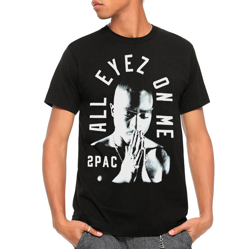 фото Футболка мужская dream shirts 2pac - all eyez on me 999858222 черная 3xl