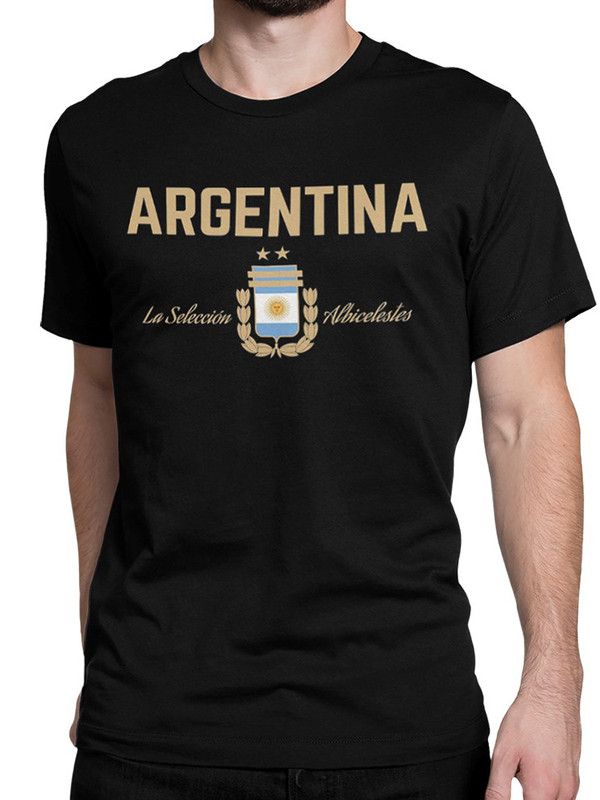 

Футболка мужская DreamShirts Studio Сборная Аргентины по футболу FOT-21505-2 черная M, Черный, Сборная Аргентины по футболу FOT-21505-2
