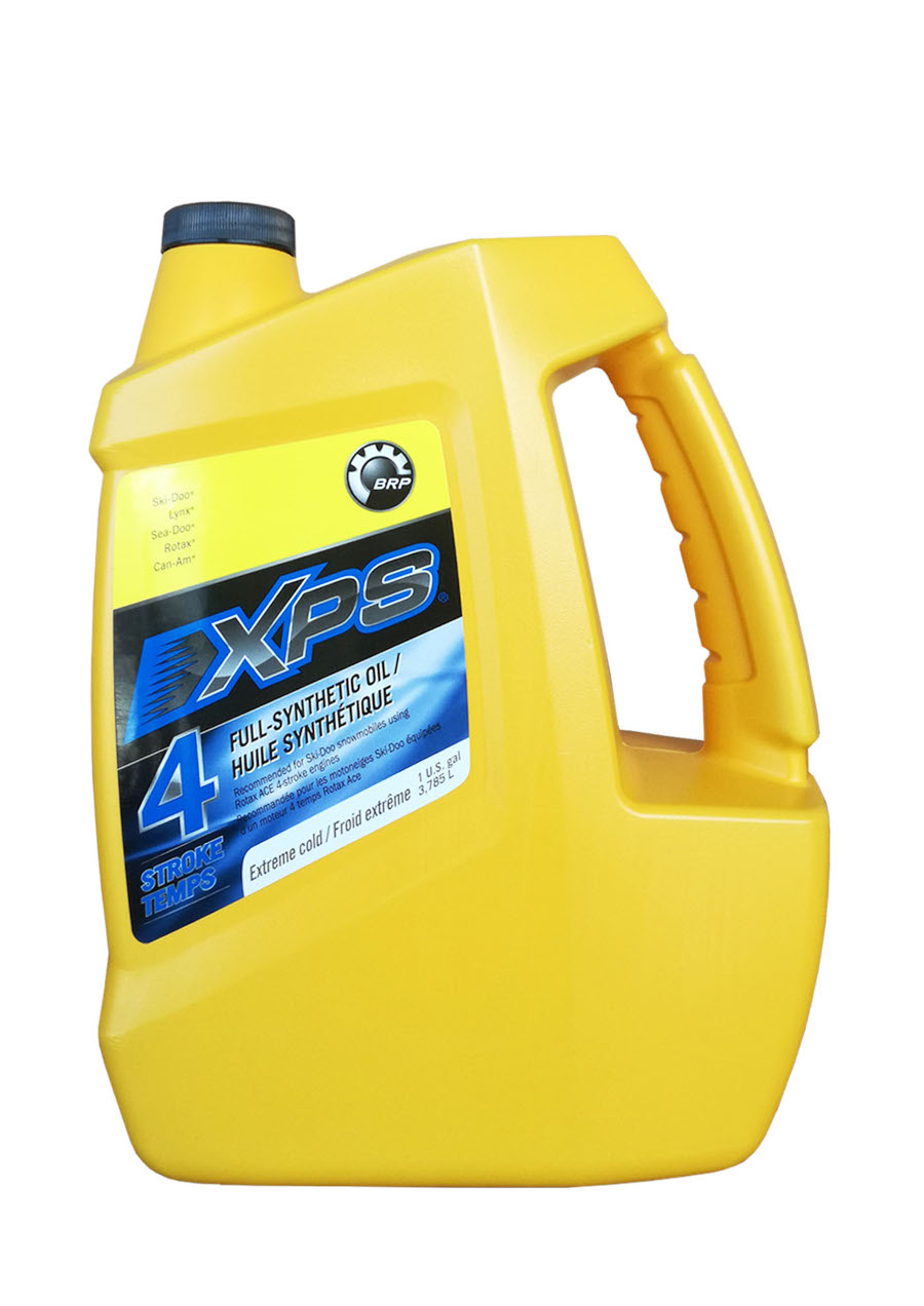 фото Моторное масло brp xps 4-stroke synthetic oil extreme cold 0w20 3,785 л