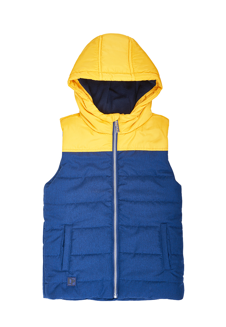 фото Жилет детский daniele patrici aw20c850 желтый/голубой р.140
