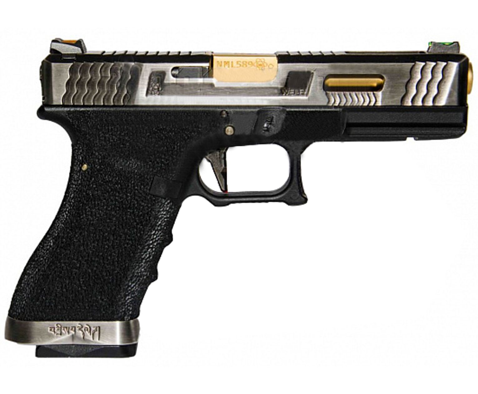 фото Страйкбольный пистолет we we-g001wet-3 g-force 6 мм, glock 17