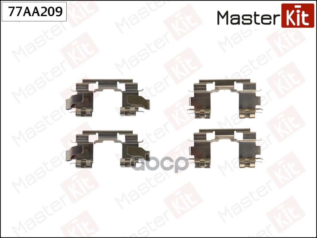 

Комплект Установочный Тормозных Колодок 77aa209 Nsii0023673243 MasterKit арт. 77AA209