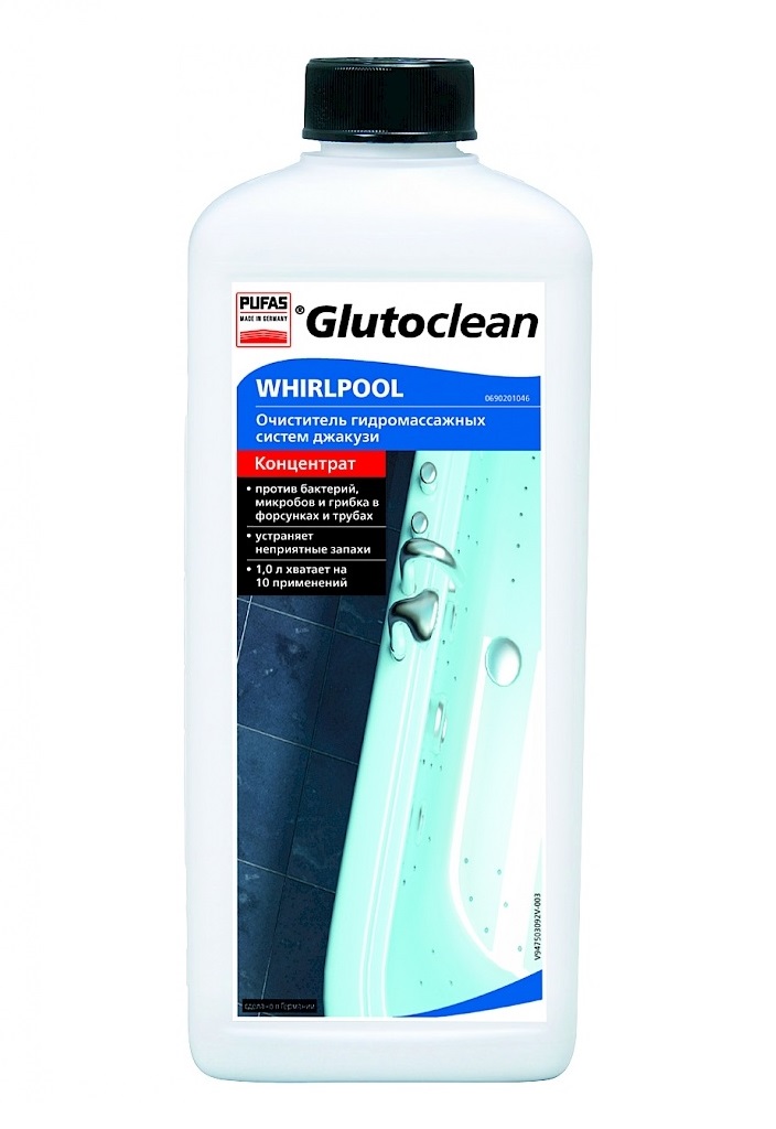 фото Очиститель гидромассажных систем pufas glutoclean 1л