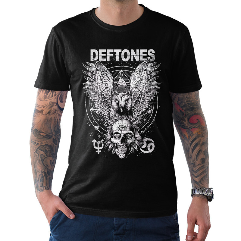 фото Футболка мужская dream shirts deftones - diamond eyes 999861222 черная s