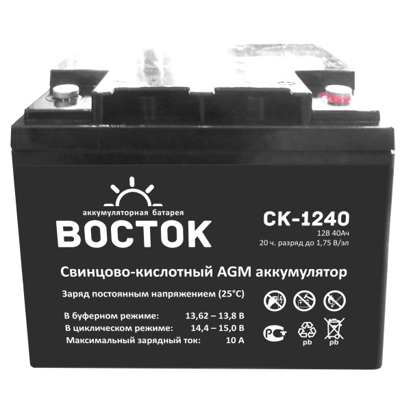 Аккумуляторная батарея ВОСТОК PRO СК-1240