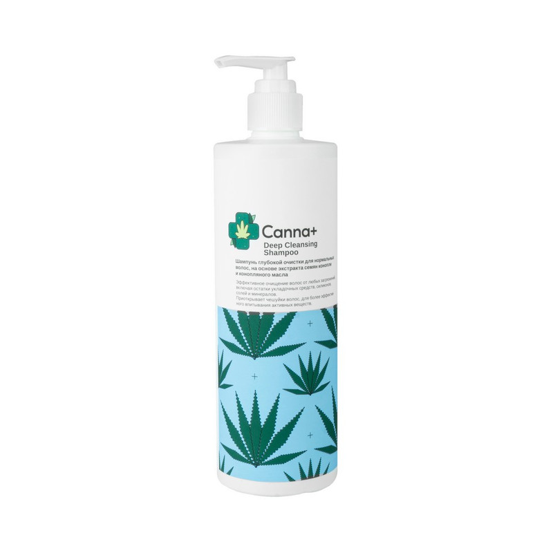 фото Шампунь глубокой очистки canna+ deep cleansing shampoo