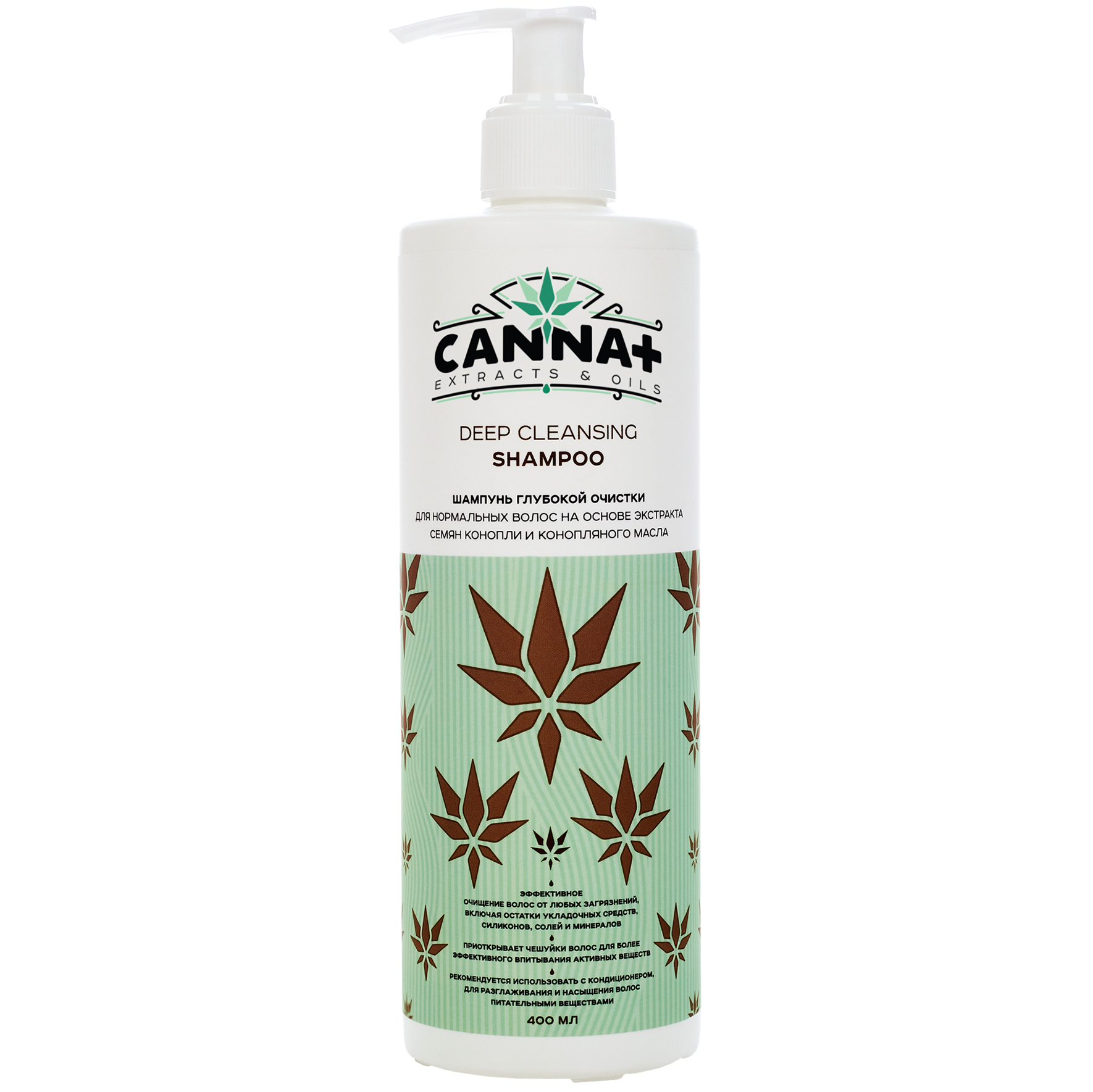 Шампунь глубокой очистки Canna+ Deep Cleansing Shampoo