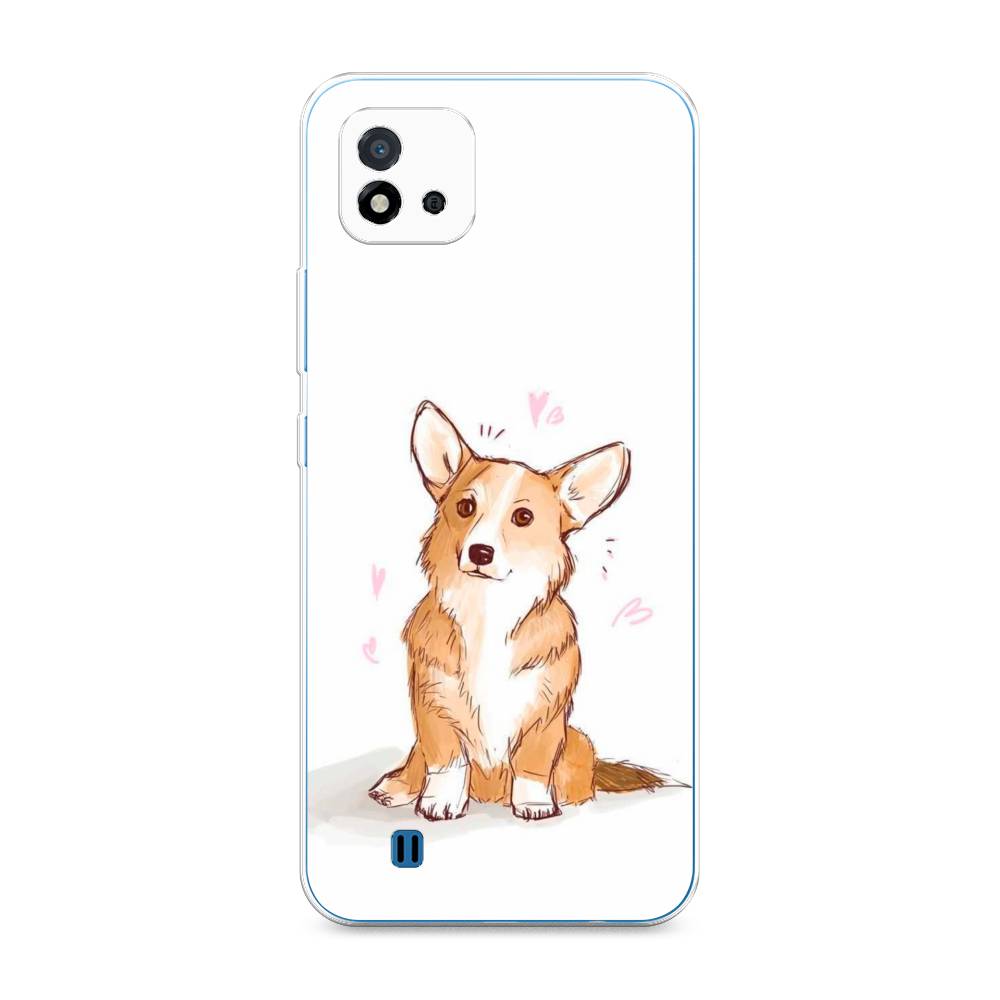 

Чехол Awog на Realme C20 "Корги любовь", Разноцветный, 254850-1