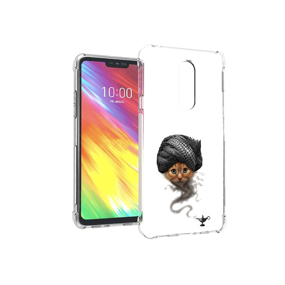 

Чехол MyPads Tocco для LG G7 кот джин (PT124618.72.398), Прозрачный, Tocco