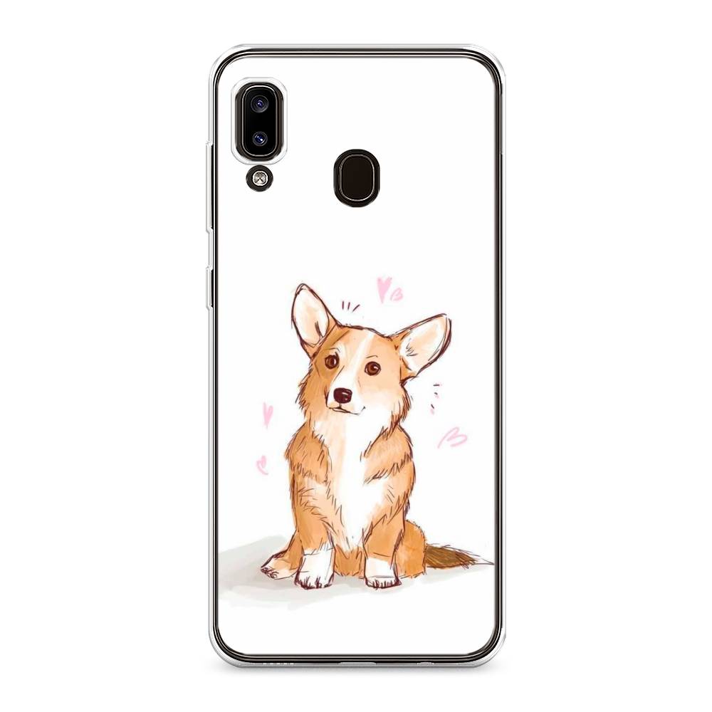 

Чехол Awog на Samsung Galaxy A30 "Корги любовь", Разноцветный, 27550-1