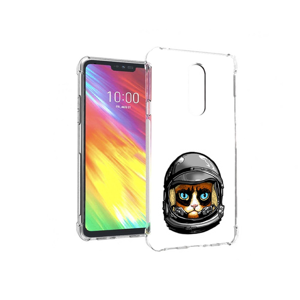 

Чехол MyPads Tocco для LG G7 кот космонавт (PT124618.72.400), Прозрачный, Tocco