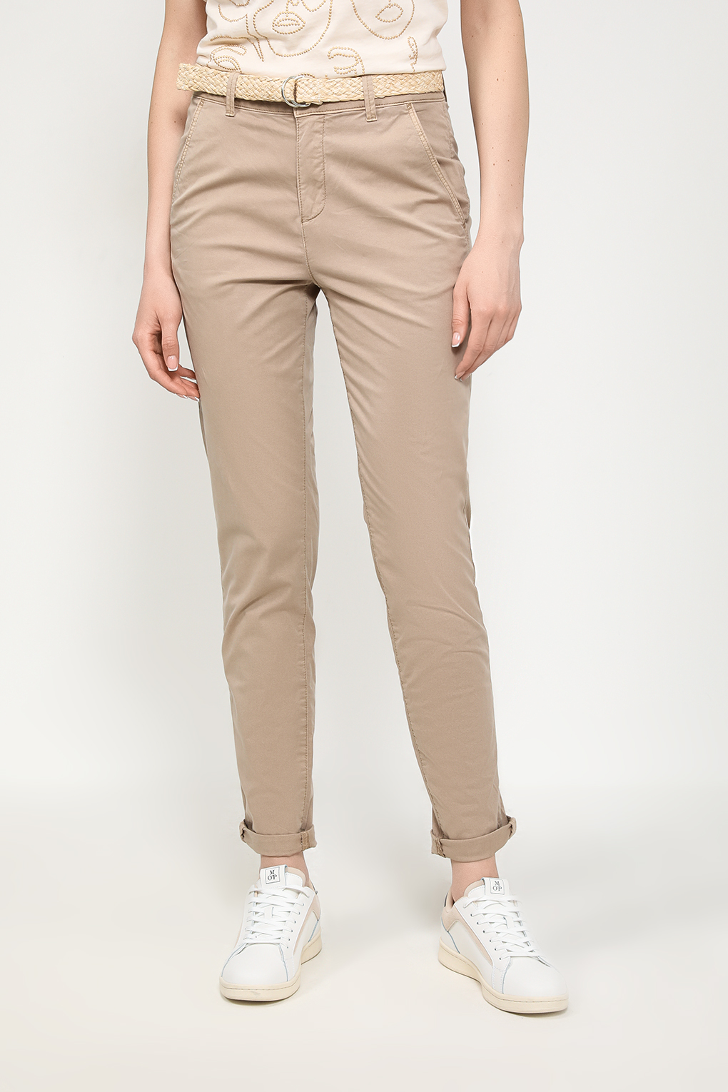 Брюки женские Esprit Casual 993EE1B312 коричневые 42